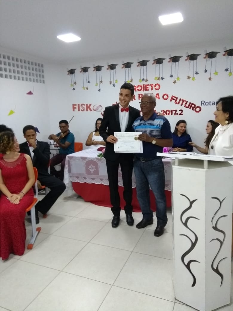 Fisk de Cruz das Almas - Comemoração de entrega dos certificados